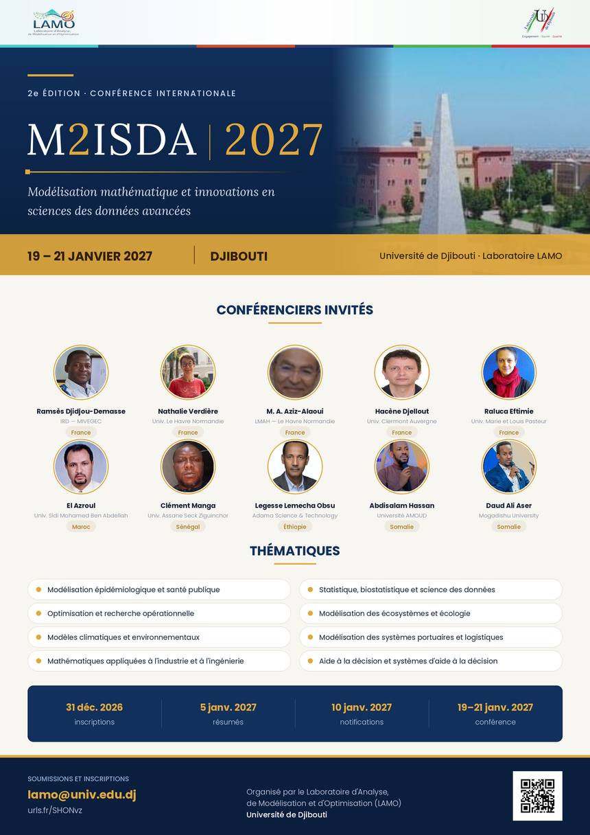 Affiche M2ISDA 2027